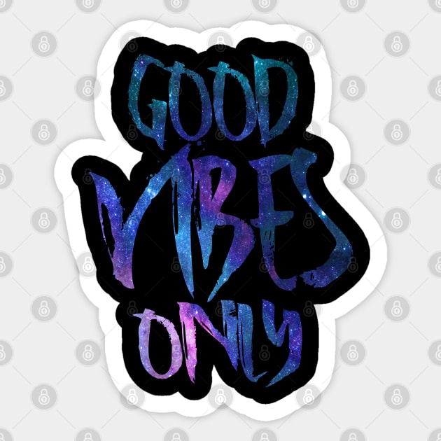Good Vibes Only Sticker by Samcole18